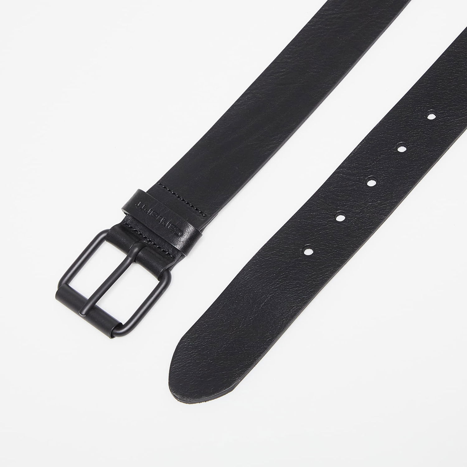 Vyöt Carhartt WIP Leather Script Belt Musta | I030992.00EXX, 1