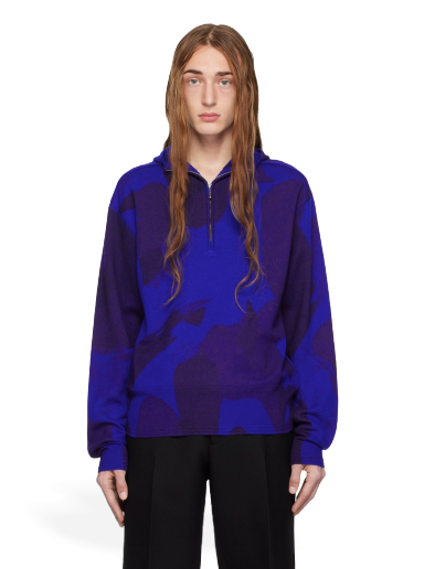 Huppari Burberry Camouflage Hoodie Tummansininen | 8077829