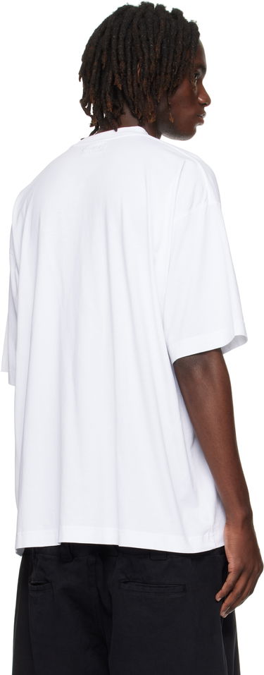 T-paita VETEMENTS Vetements 'Be Yourself' Oversized T-Shirt Valkoinen | UH76TR350W, 2