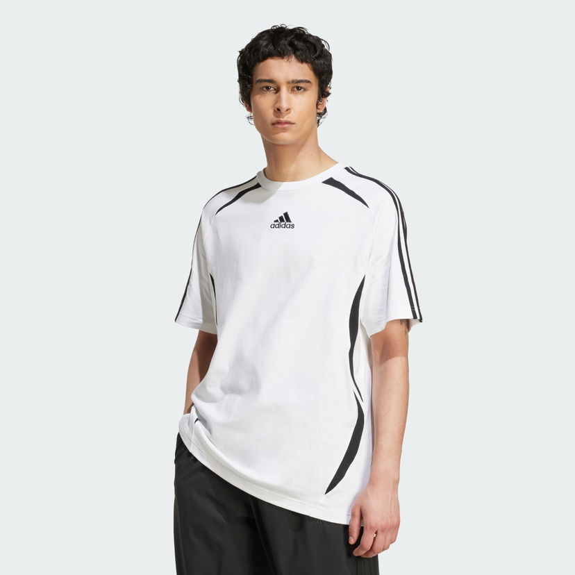 T-paita adidas Performance Teamgeist T-Shirt Valkoinen | KE0146
