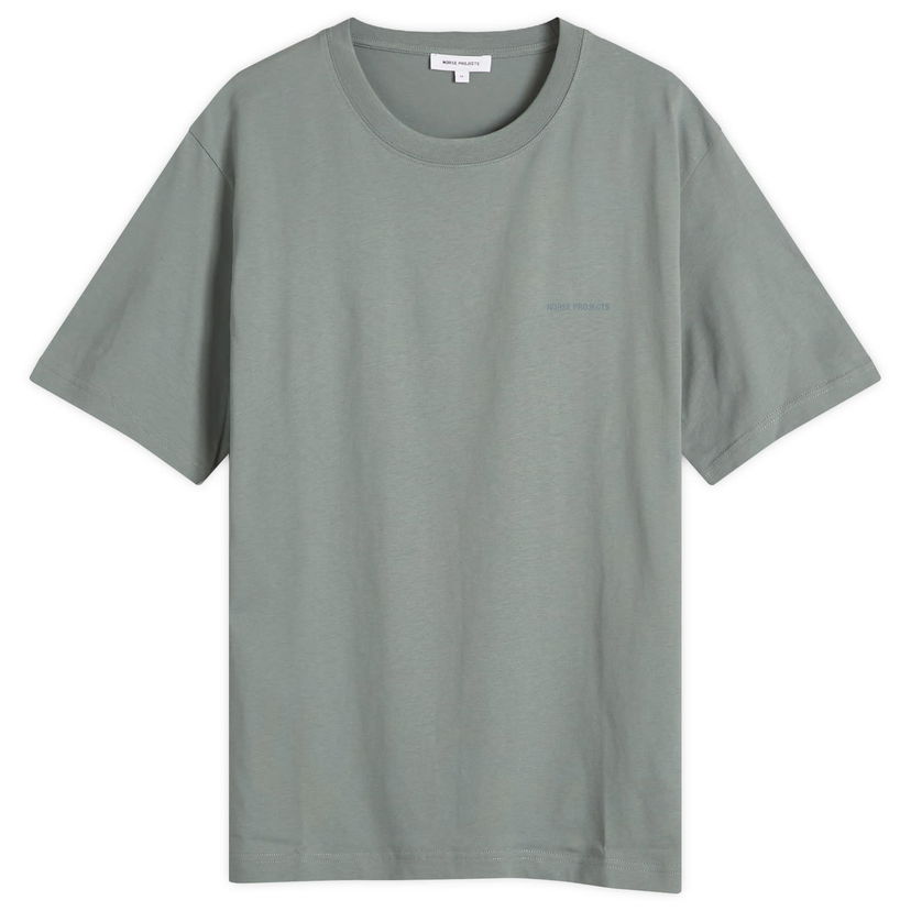 T-paita NORSE PROJECTS Norse Projects Johannes Logo T-Shirt, Size Large Vihreä | N01-0684-7051