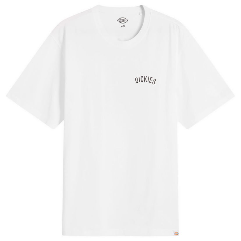 T-paita Dickies Dickies Arch Logo T-Shirt Valkoinen | DK0A4Z990WH1-500
