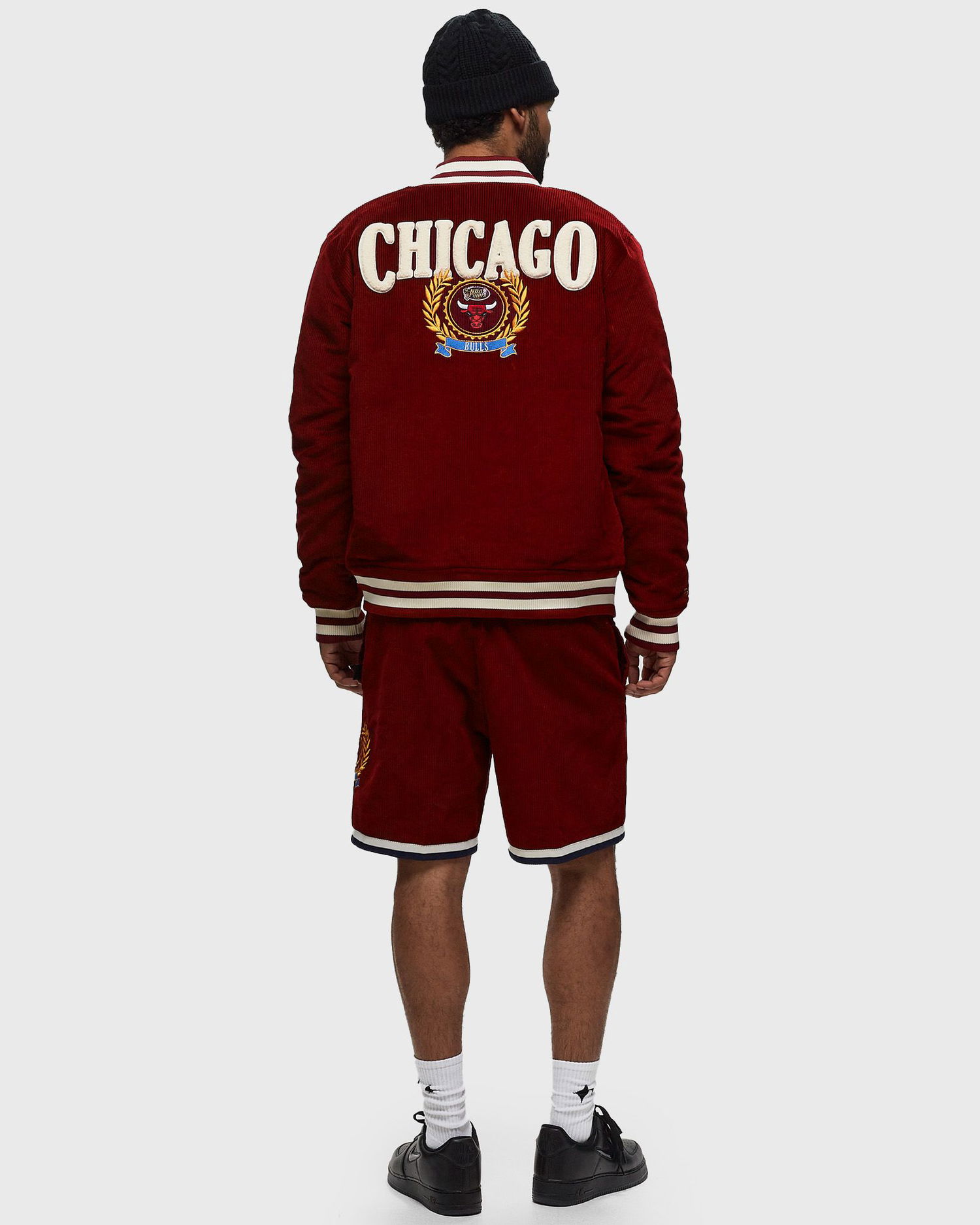 Bomber-takki Mitchell & Ness NBA COLLEGIATE VARSITY JACKET CHICAGO BULLS Burgundia | OJBF6109-CBUYYPPPDKRD, 1