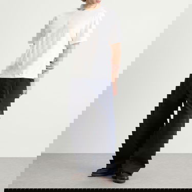 Housut Studio Nicholson Studio Nicholson Pleated Wide-Leg Trousers, Size Large Tummansininen | SORTESNM-1248-DKN, 4