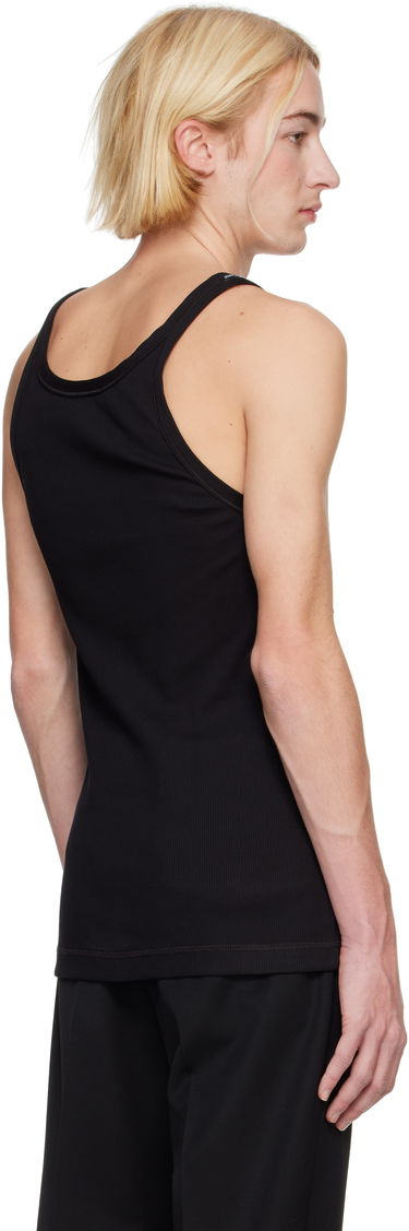 Tankkitoppi Dolce & Gabbana Logo Patch Tank Top Musta | G8PA8ZG7N4G, 2
