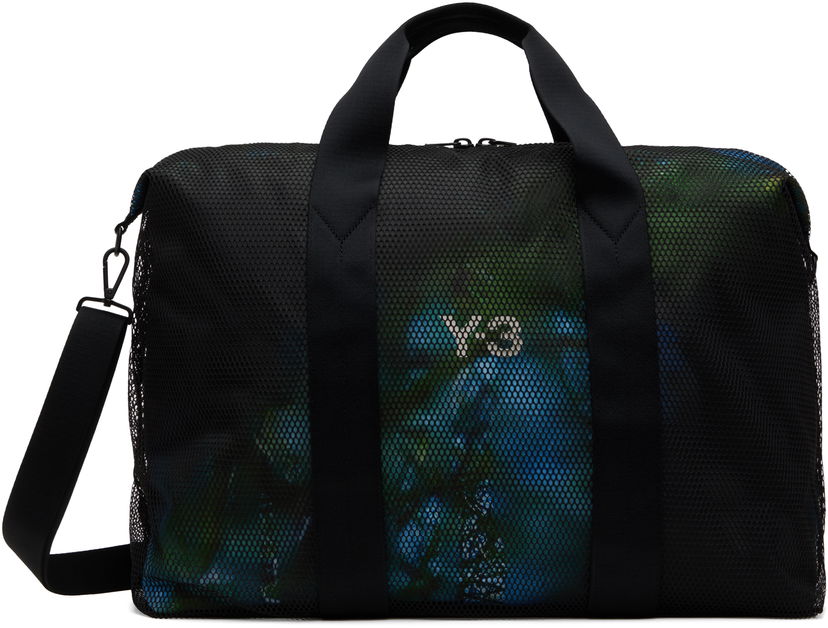 Matkalaukku Y-3 Y-3 Mesh Weekender Duffle Bag Musta | JD2884