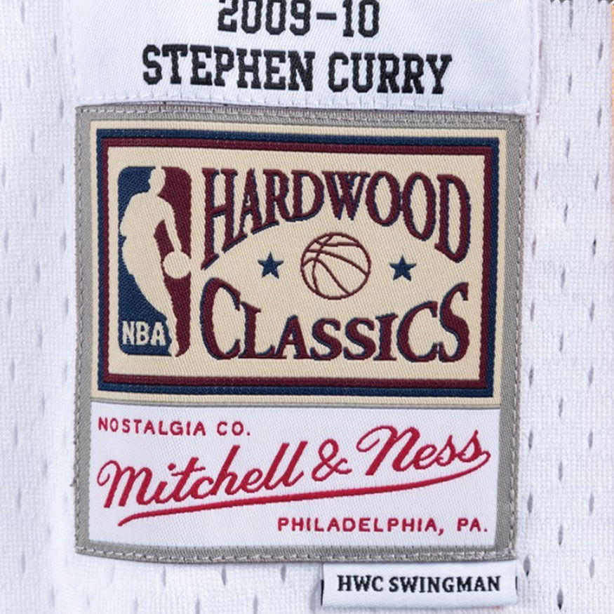 Jersey Mitchell & Ness Golden State Warriors Stephen Curry Swingman Jersey Valkoinen | SMJYGS18169-GSWWHIT09SCU, 1