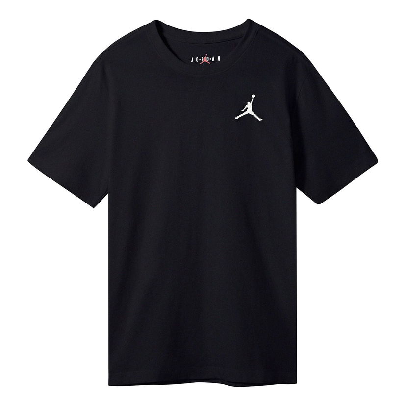 T-paita Jordan Jordan Jumpman Logo Embroidered T-Shirt Musta | DC7486-010