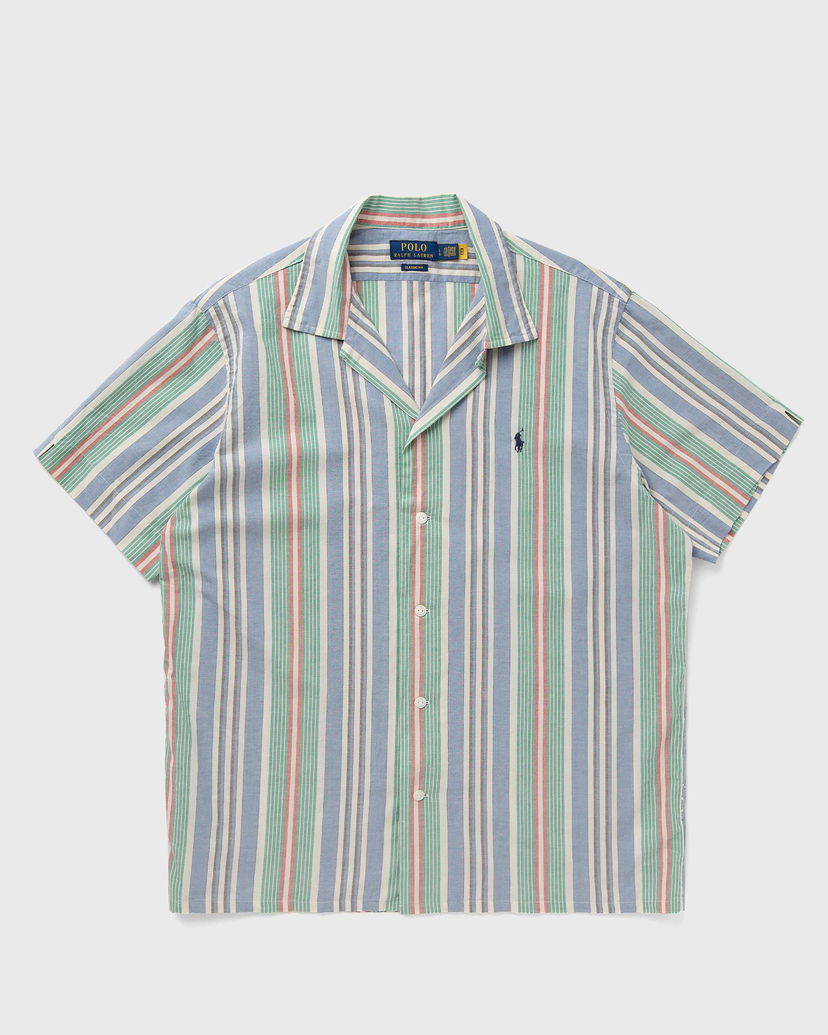Paita Polo by Ralph Lauren Ralph Lauren Striped Camp Collar Shirt XXL Monivärinen | 710965813002