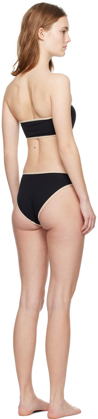 Uimapuvut TOTEME Edge Bandeau Bikini Top Musta | 241-WSW1041/WSW1040-FB0097, 2