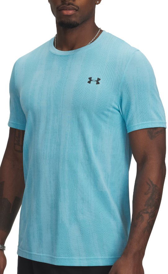 T-paita Under Armour Vanish Seamless Novelty Short Sleeve T-Shirt Sininen | 1388129-494