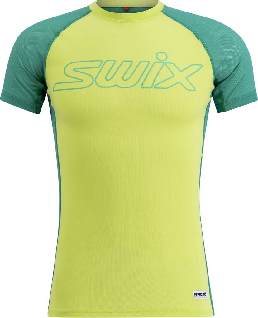 T-paita SWIX Swix RaceX Light Short Sleeve T-Shirt Vihreä | 40901-63202
