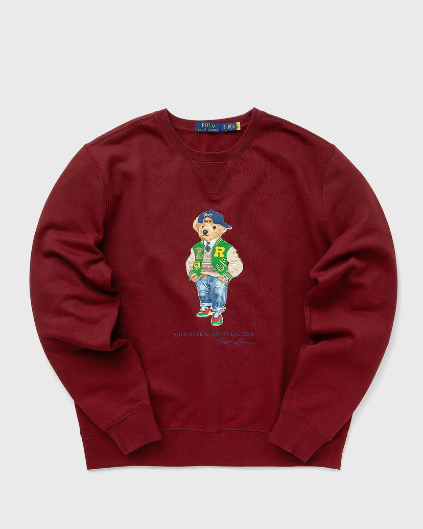 Huppari Polo by Ralph Lauren LONG SLEEVE SWEATSHIRT Burgundia | 710953718001