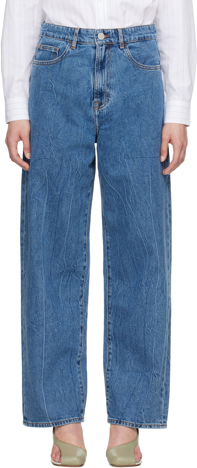 Jeans Róhe Baggy Fit Jeans Sininen | 415-31-175