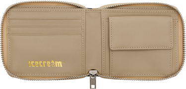 Lompakko BBC IceCream ICECREAM Leopard Print Zip Wallet Beige | IC25164, 2