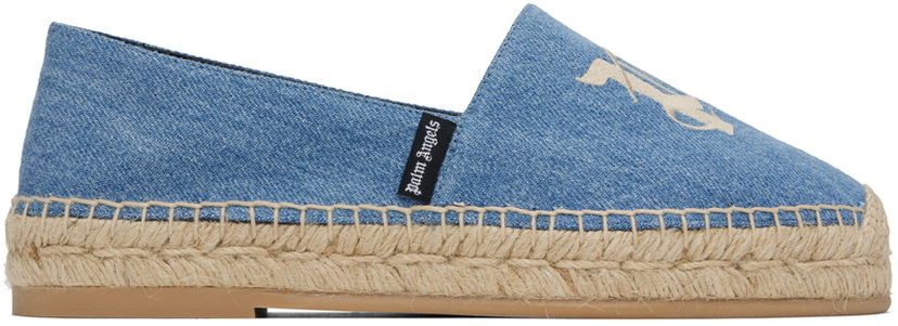 Vaatteet Palm Angels Palm Angels 'PA' Espadrilles Tummansininen | PWIB004R24DEN0014500