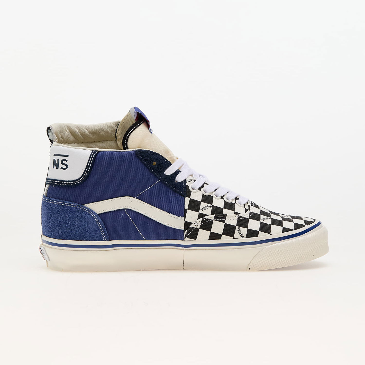 Tennarit ja kengät Vans Clash The Wall LX Suede/Canvas Black Checkerboard Tummansininen | VN000CNKBKC1, 1
