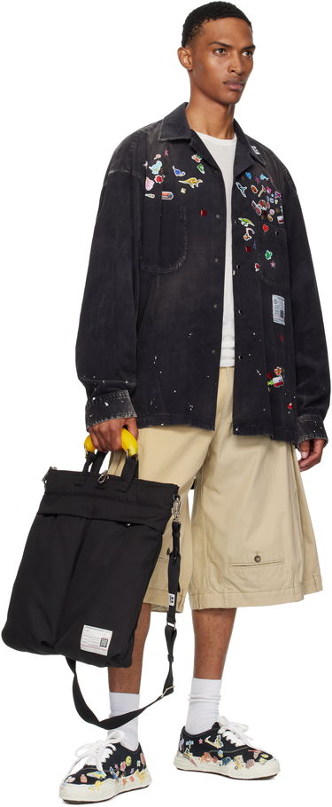 Kangaskassi Maison MIHARA YASUHIRO MIHARA YASUHIRO Toy Banana Handle Helmet Bag Musta | A14BG705, 3