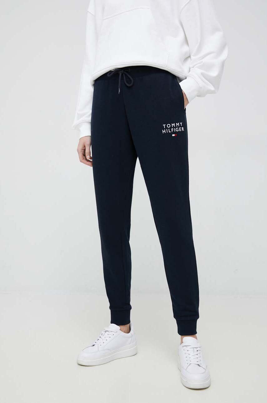 Verryttelyhousut Tommy Hilfiger Sweatpants Tummansininen | UW0UW04522.PPYX, 0