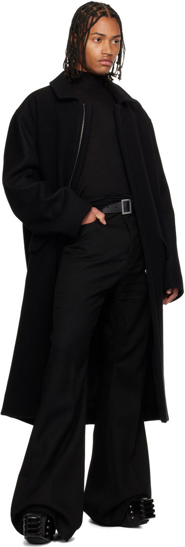 Sadetakki Rick Owens Concordians Jumbo Mac Coat Musta | RR02E1913 WSF, 3