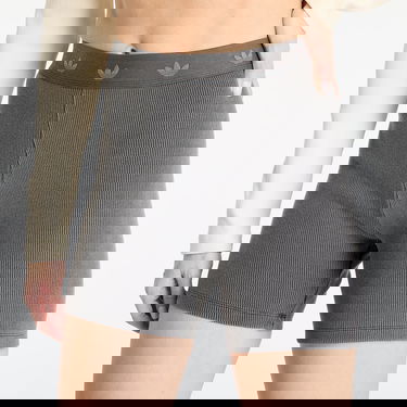 Shortsit adidas Performance Ribbed Booty Shorts Harmaa | JC7554, 1