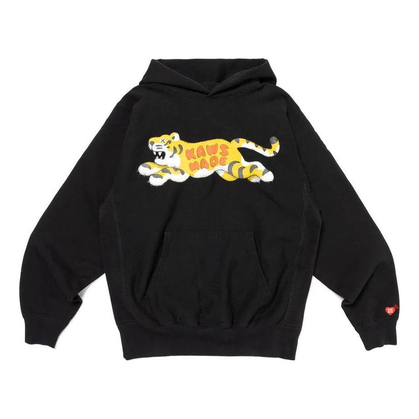 Huppari Human Made Tiger Graphic Hoodie Musta | XX26CS002