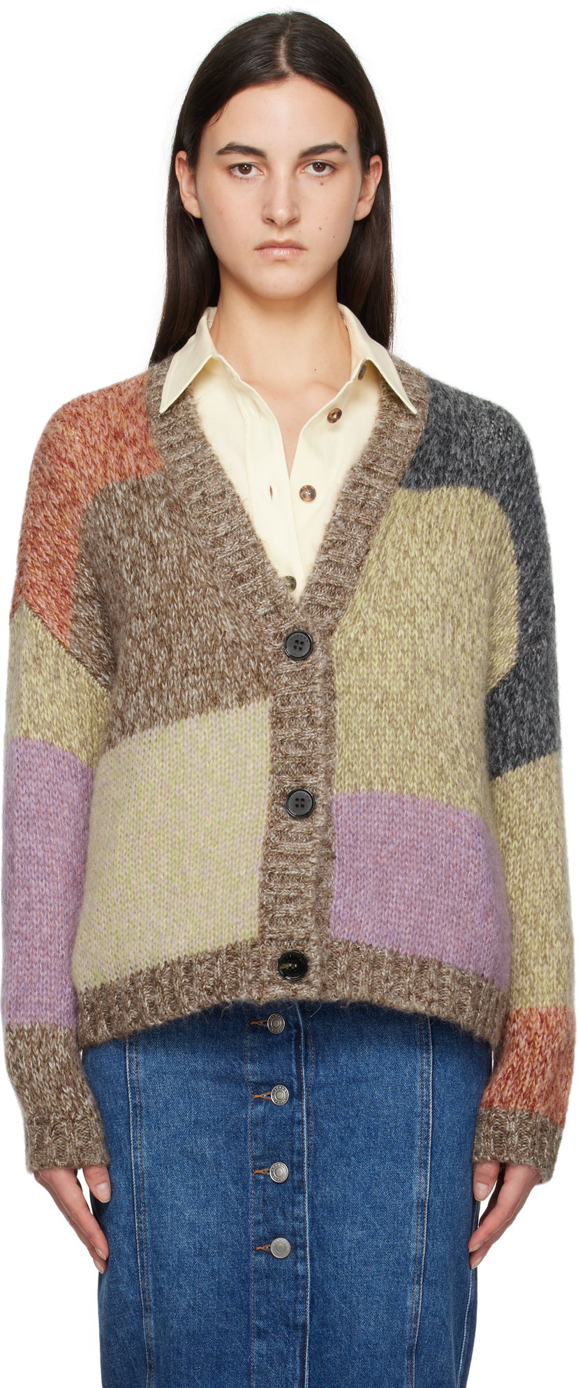 Villapaita Max Mara Camera Multicolor Cardigan Monivärinen | 2425346072600 MM12164