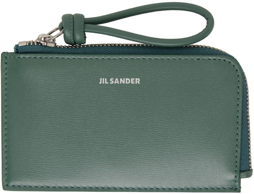 Lompakko Jil Sander Giro Card Holder Vihreä | J07UI0021_P5354