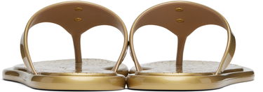 Asusteet Versace Versace Alia Metallic Flat Sandals Metallinen | 1016248_1A14478, 1