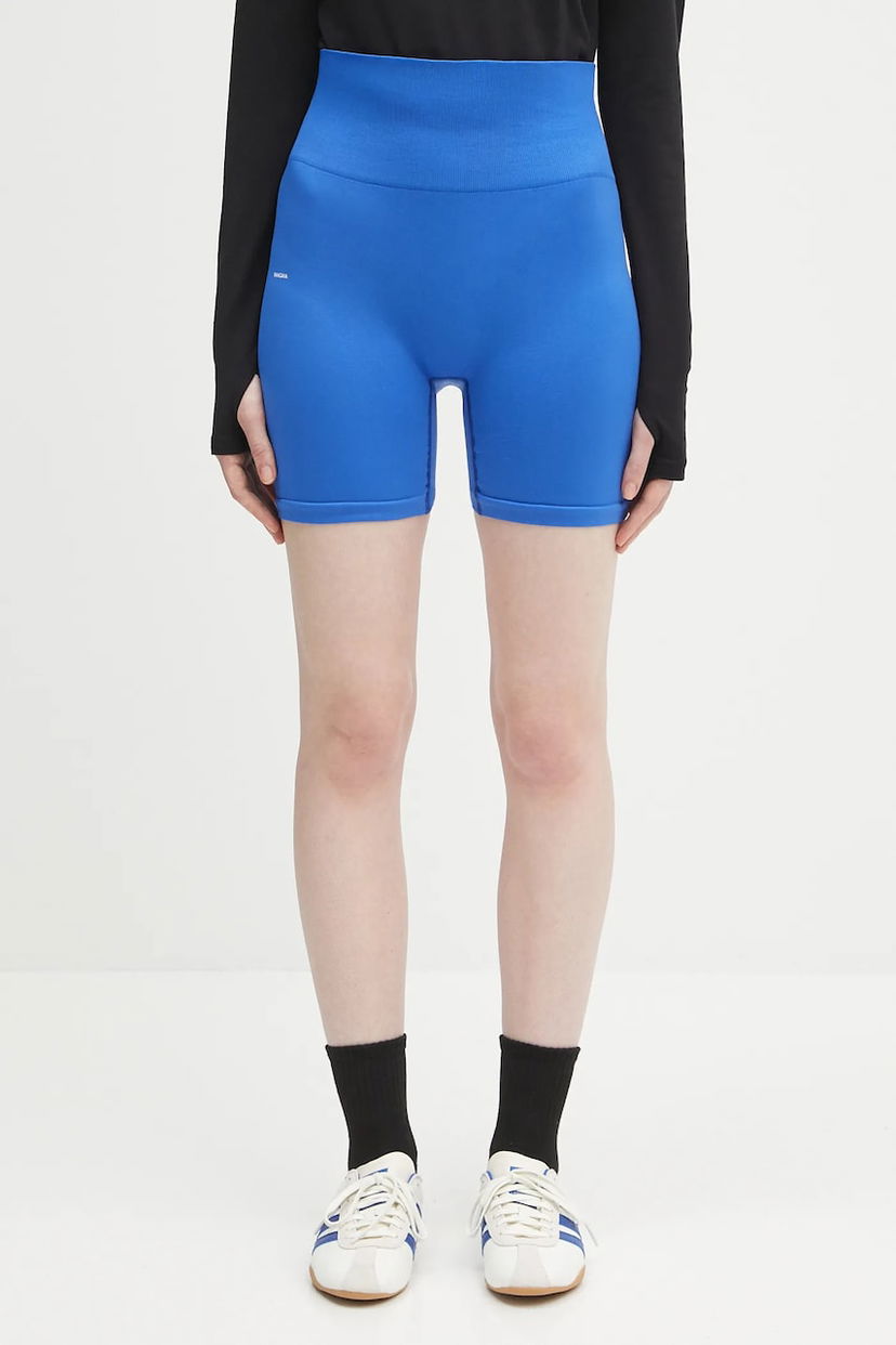 Shortsit PANGAIA Pangaia Plant-Stretch Compressive High Waist Shorts Sininen | 10002485