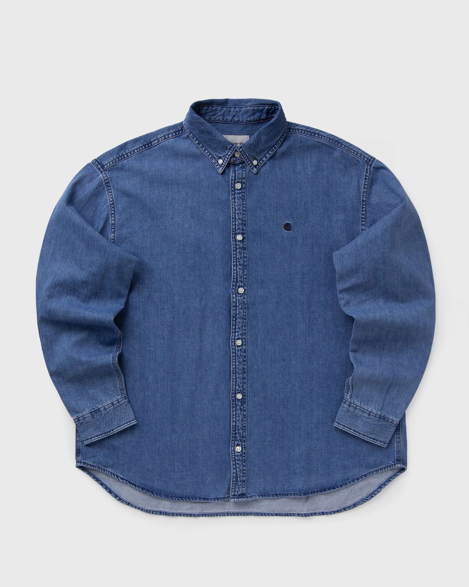 Paita Carhartt WIP Long Sleeve Lucas Denim Shirt Sininen | I034525-01.06, 0