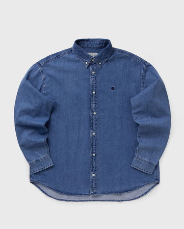 Paita Carhartt WIP Long Sleeve Lucas Denim Shirt Sininen | I034525-01.06, 0