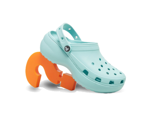 Tennarit ja kengät Crocs Classic Platform Clog Turkoosi | 2067504SS