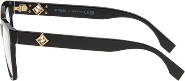 Aurinkolasit FENDI FF Diamonds Rectangular Frame Glasses Musta | FE50117I@55001 192337204067, 2