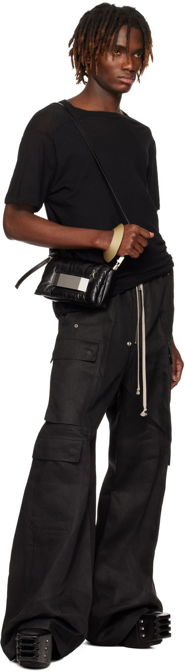 Cargo housut Rick Owens Rick Owens Hollywood Cargobela Cargo Pants Musta | RU01E5339 TWL, 3