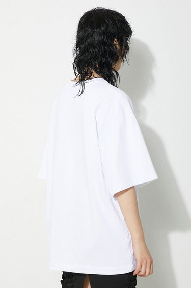 T-paita Fiorucci Fiorucci Lollipop Patch Boxy T-Shirt Valkoinen | M01FPTSH103CJ01WH03, 2