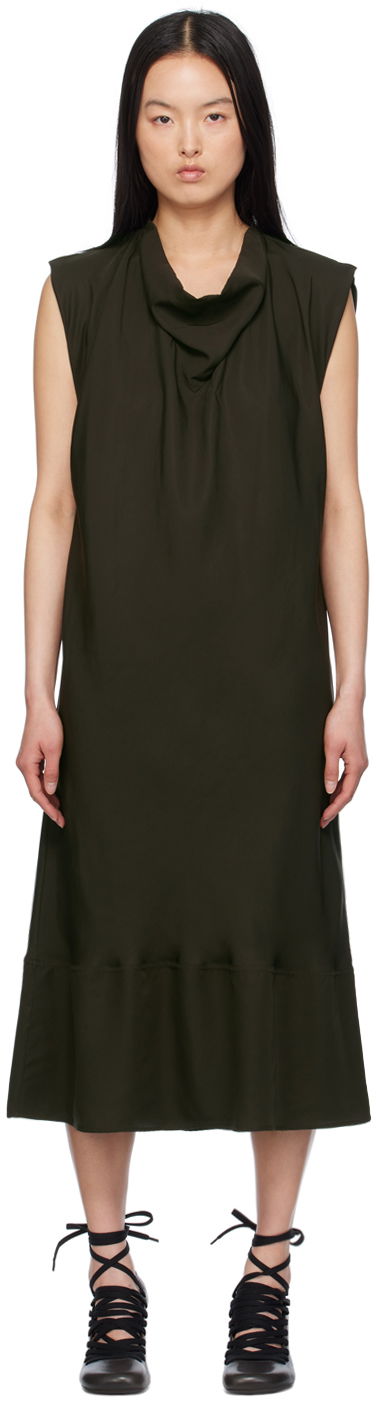 Mekko LEMAIRE Midi Dress Vihreä | DR1055 LF1126
