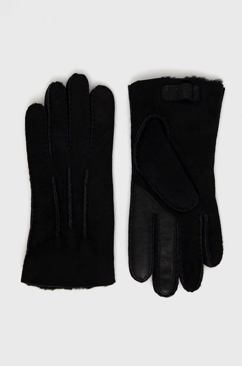 Käsineet UGG Suede Gloves Musta | 18712