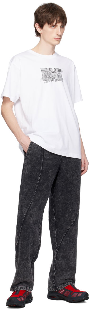 T-paita Dime Dime Cosmic Graphic T-Shirt Valkoinen | DIMESP2559WHT, 3