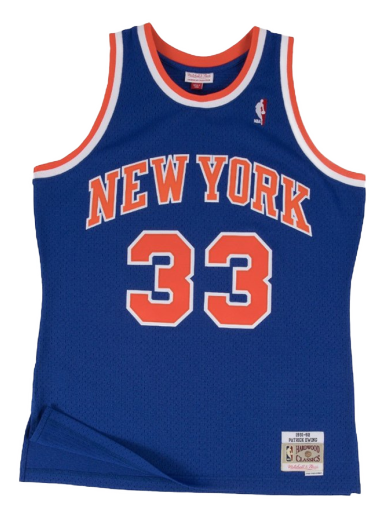 Tankkitoppi Mitchell & Ness Swingman Jersey New York Knicks Patrick Ewing Tummansininen | SMJYGS18186-NYKROYA91PEW
