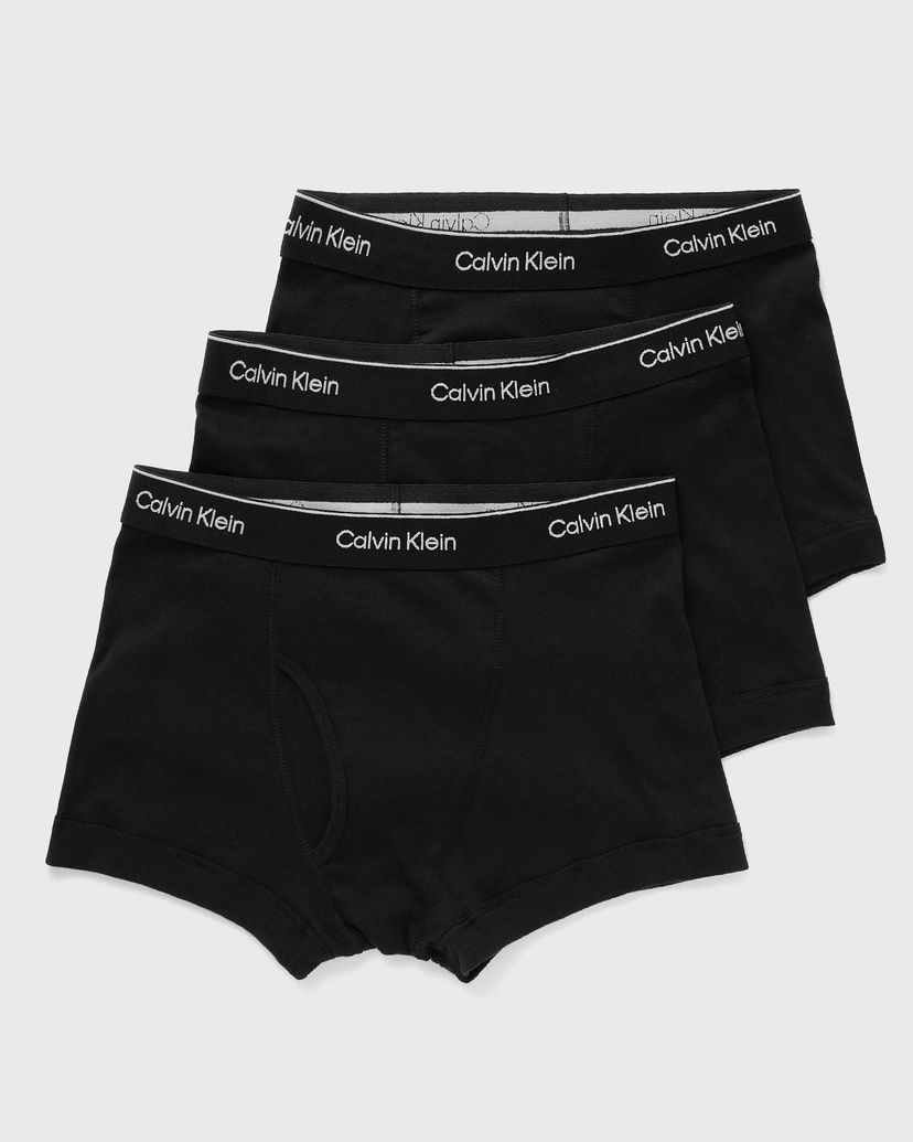 Nyrkkeilijät CALVIN KLEIN 3-Pack Trunk Boxers & Briefs XL Musta | 000NB4002A001