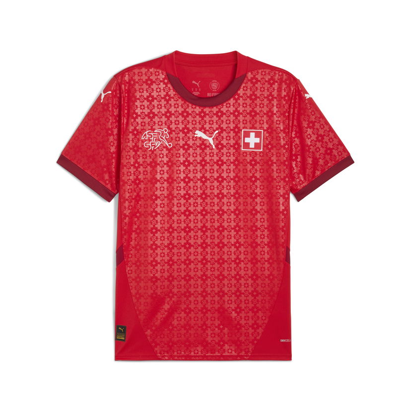 Jersey Puma Switzerland Women's National Team 2025 Home Jersey Punainen | 782182_10