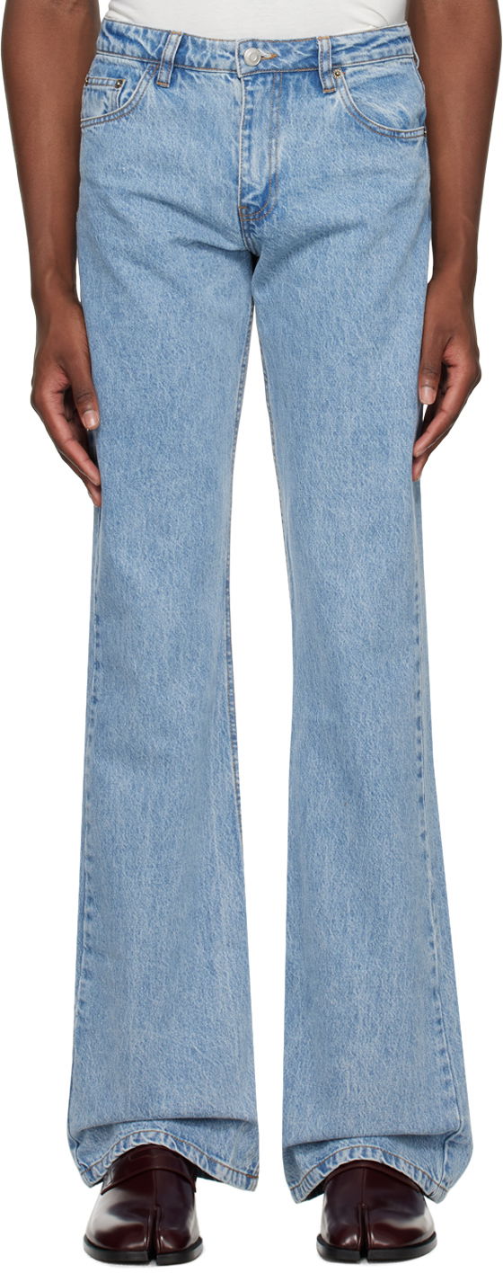 Jeans Coperni Coperni Wide-Leg Jeans Sininen | COPP53202MEN, 0