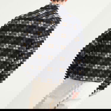 Paita Moncler Zip Check Overshirt, Size Large Monivärinen | 2F000-19-89B55-F90, 3