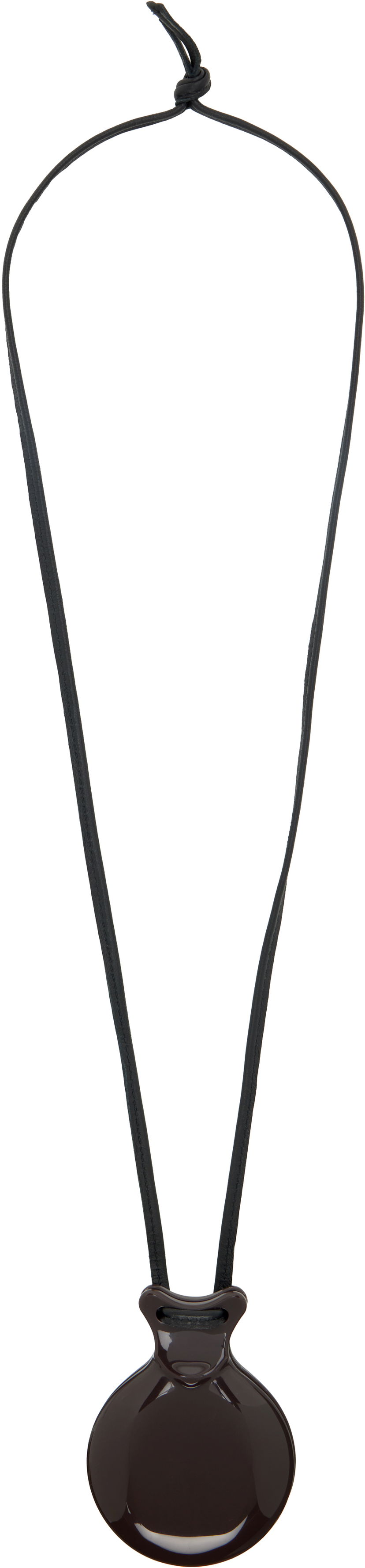 Kaulakoru LEMAIRE Lemaire Castanet Pendant Necklace Musta | AC1082 LO0031