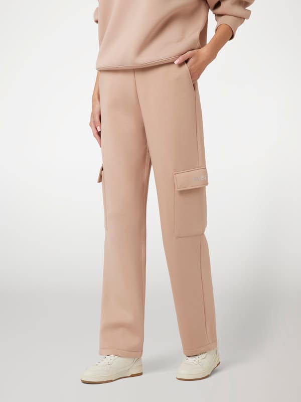 Cargo housut GUESS Scuba Cargo Pants Beige | V4BB12K7UW2, 0
