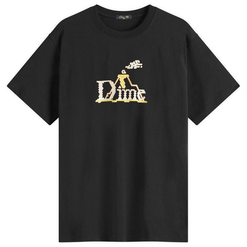 T-paita Dime Classic Lightbright T-Shirt, Size Large Musta | DIME2SP2548BLK