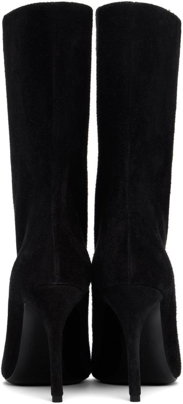 Vaatteet Alaïa ALAÏA Low 90 Suede Boots Musta | AA3B098CK177, 1