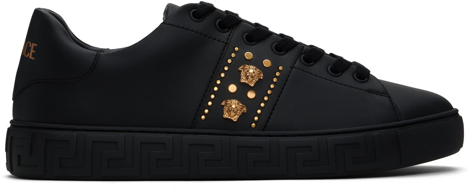 Vaatteet Versace Versace Studded Greca Musta | 1014460_1A13065, 0