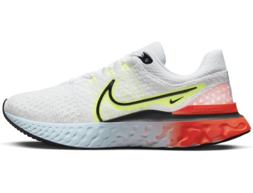 Juoksu Nike React Infinity Run Flyknit 3 W Valkoinen | DX3351-100